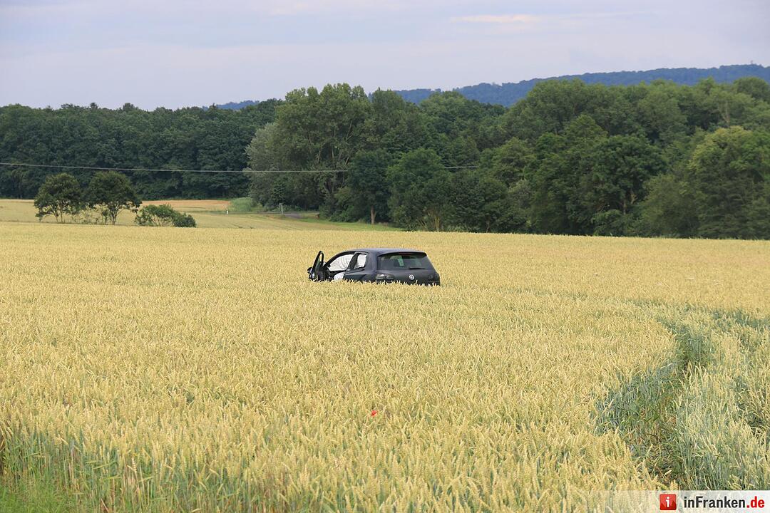 Tödlicher Unfall auf der B 22 bei Prichsenstadt