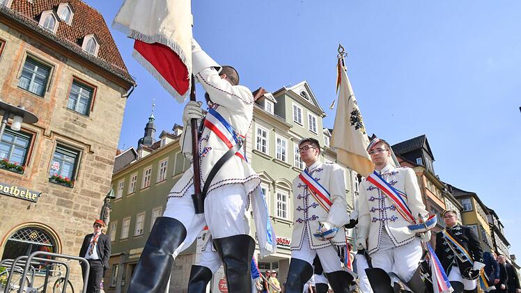 Impressionen vom Einzug am Freitagnachmittag.  Foto: Ronald Rinklef