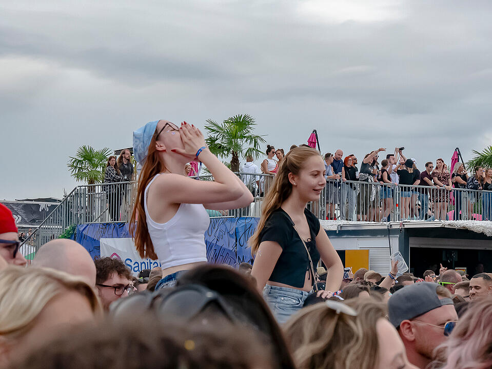 Beste Stimmung herrschte beim größten HipHop Open Air in Nordbayern!