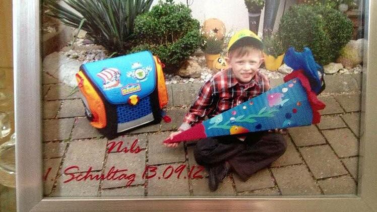 Nils hatte vor einem Jahr eine richtige Unterwasser-Schultüte