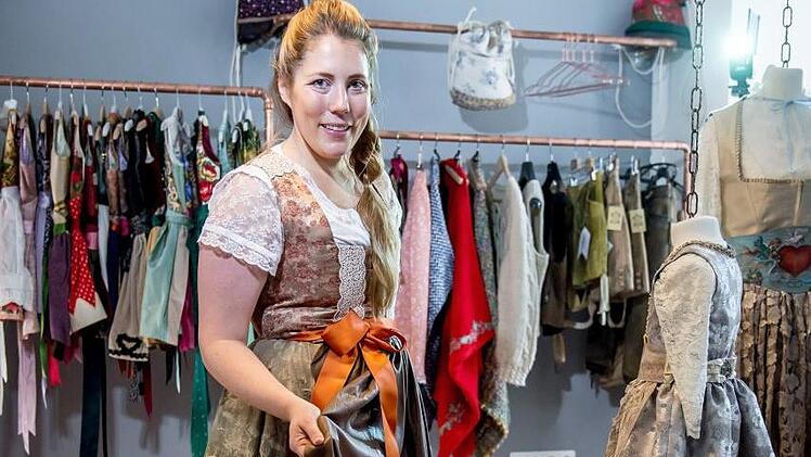 Eva Glöckner hat sich mit "MainDirndl" selbstständig gemacht.  Foto: Anand Anders