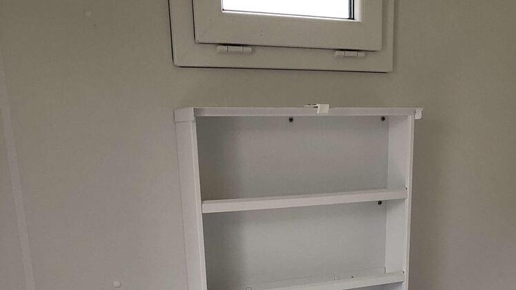 WC-Anlage am Goldbergsee. Foto: Louay Yassin