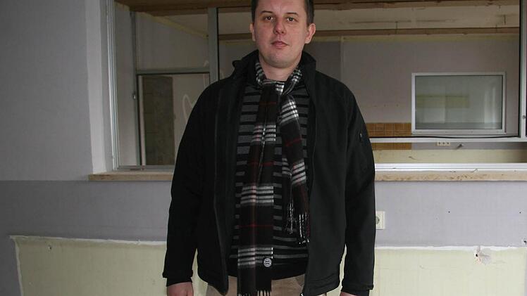 SHS-Geschäftsführer Christopher Hofmann freut sich schon auf die neue Räume. Im August soll der Umzug stattfinden.