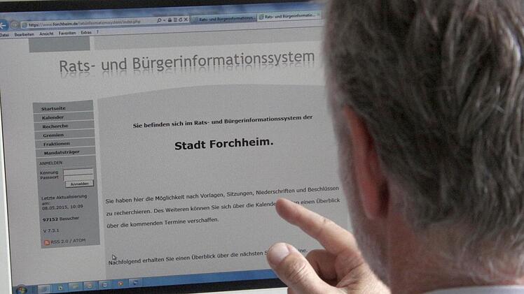 Eine App könnte den Zugang zum Rats- und Bürgerinformationssystem der Stadt erleichtern. Foto: Josef Hofbauer