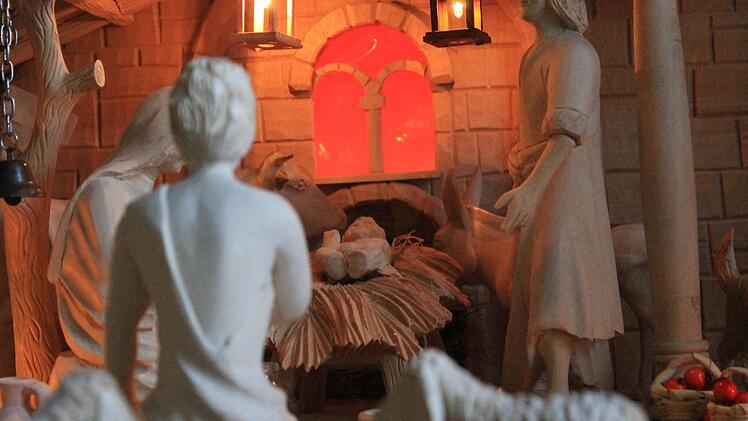 Das Jesuskind im Stall. Damit fing alles an. Foto: Dominic Buckreus
