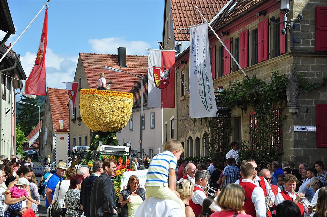 Kirchweih: einmal um die Welt