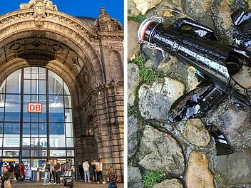 N&uuml;rnberger Hauptbahnhof: 28-J&auml;hriger verletzt Polizisten mit Flasche - 5 M&auml;nner "haben sich eingemischt"