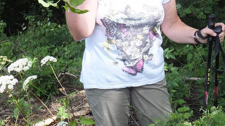 Die Kräuterpädagogin Veronika SchmidtFoto: Malbrich