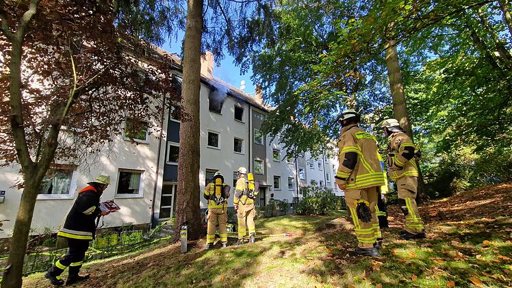 Bayreuth: Verletzte bei Wohnungsbrand in der Ludwig-Thoma-Straße