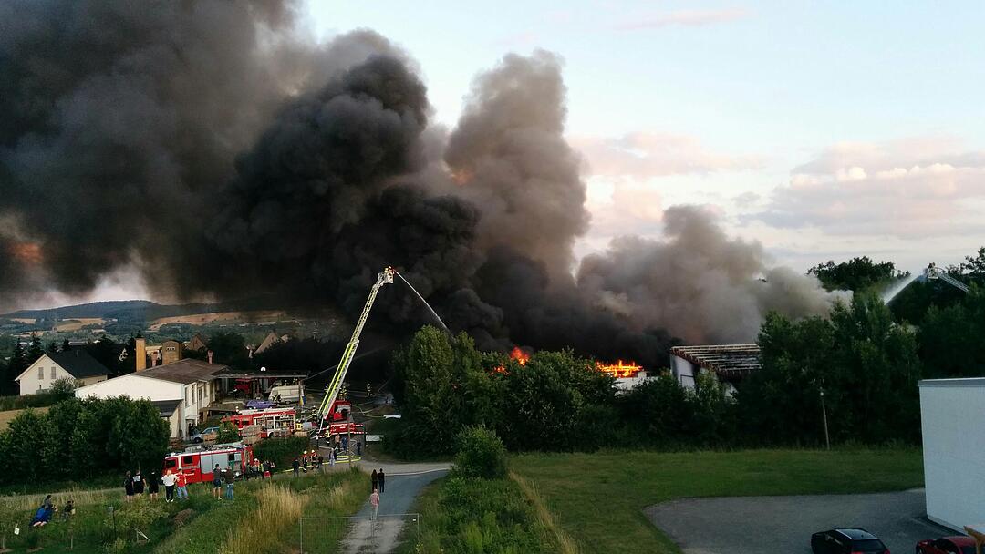 In Marktzeuln ist es in einer Kart-Bahn zu einer Verpuffung gekommen. Ein Mann wurde schwer verletzt.