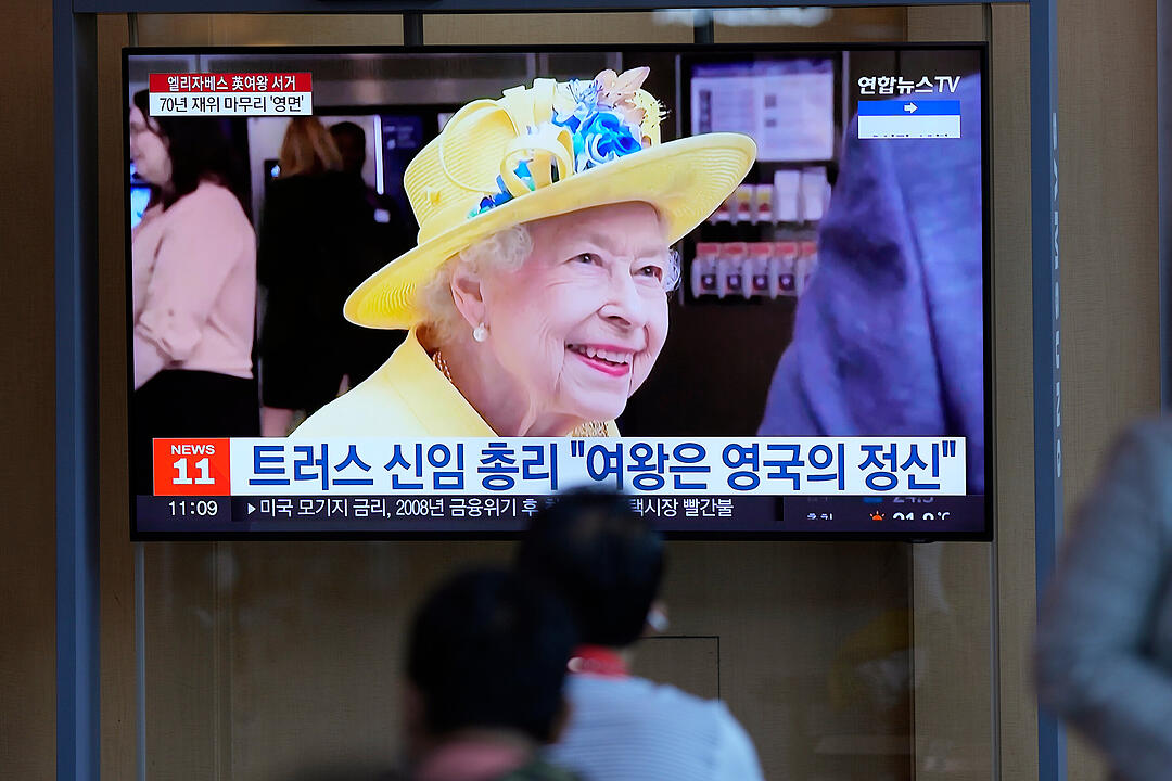 Nach dem Tod von Königin Elizabeth II. - Südkorea