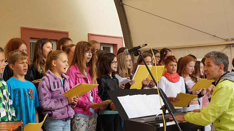 Unterstufenchor des Hammelburger GymnasiumsFoto: Arkadius Guzy