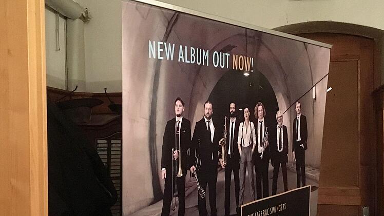 Beste Stimmung: Die Sazerac Swingers gastierten im Rahmen der Jazztage Sonneberg in Ketschenbach.Foto: Jochen Berger