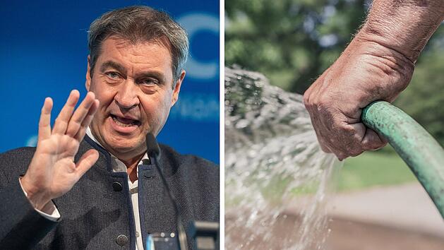 Wasserknappheit in Bayern: So sehen Söders neue Sparmaßnahmen aus