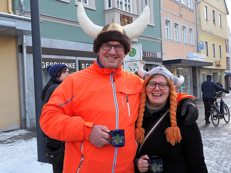 Eine der ersten Faschingsumzüge in der Region