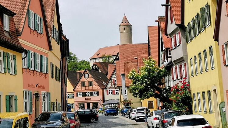 Dinkelsb&uuml;hl im mittelfr&auml;nkischen Landkreis Ansbach