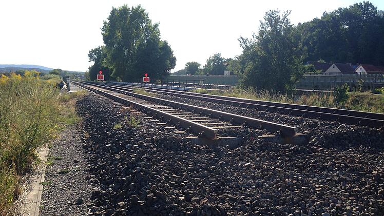 Bahn-Baustelle in den MainauenDagmar Besand