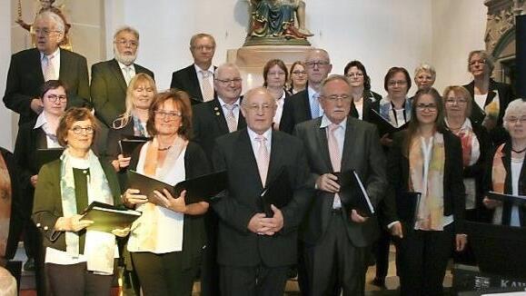 Der Chor Gemeinsangkeit aus Nordhalben sang in der Stadtpfarrkirche.