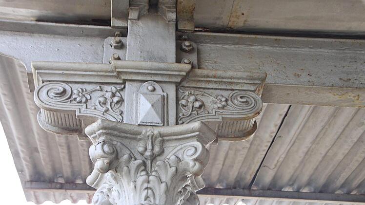 Der Ebenhäuser Bahnhof. Die unter Denkmalschutz stehenden Elemente bleiben erhalten. Heike Beudert