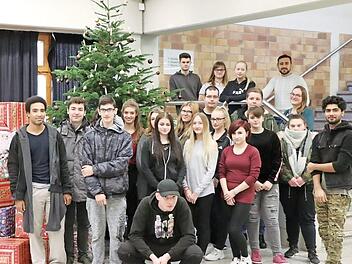 Das Berufliche Schulzentrum Forchheim hat sich an der Weihnachtsaktion der Johanniter beteiligt.  Foto: privat