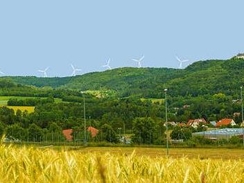 Die Kulisse wird es so nicht geben. Aber trotz des Bürgerentscheids könnten sich bei Brunn bald vier Windräder drehen.