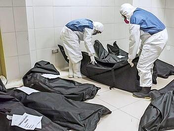 Szene aus einem Hospital in Lima in Peru Foto: privat