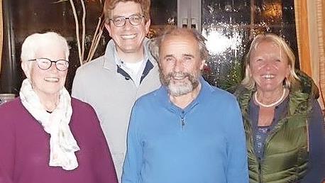 Sie wurden wiedergewählt: Vorsitzende Wilmya Zimmermann (v.l.), Schriftführer Simon Berninger, Kassier Andreas Lutz und der stellvertretenden Vorsitzenden Gisela Marquardt.