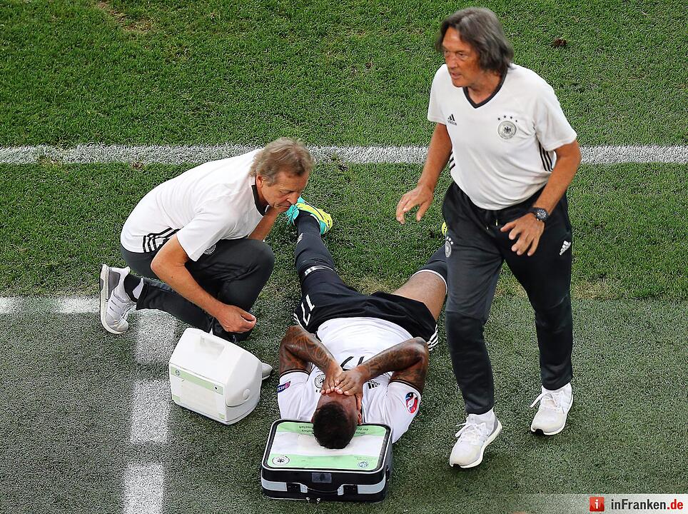 e bittere Niederlage der Deutschen