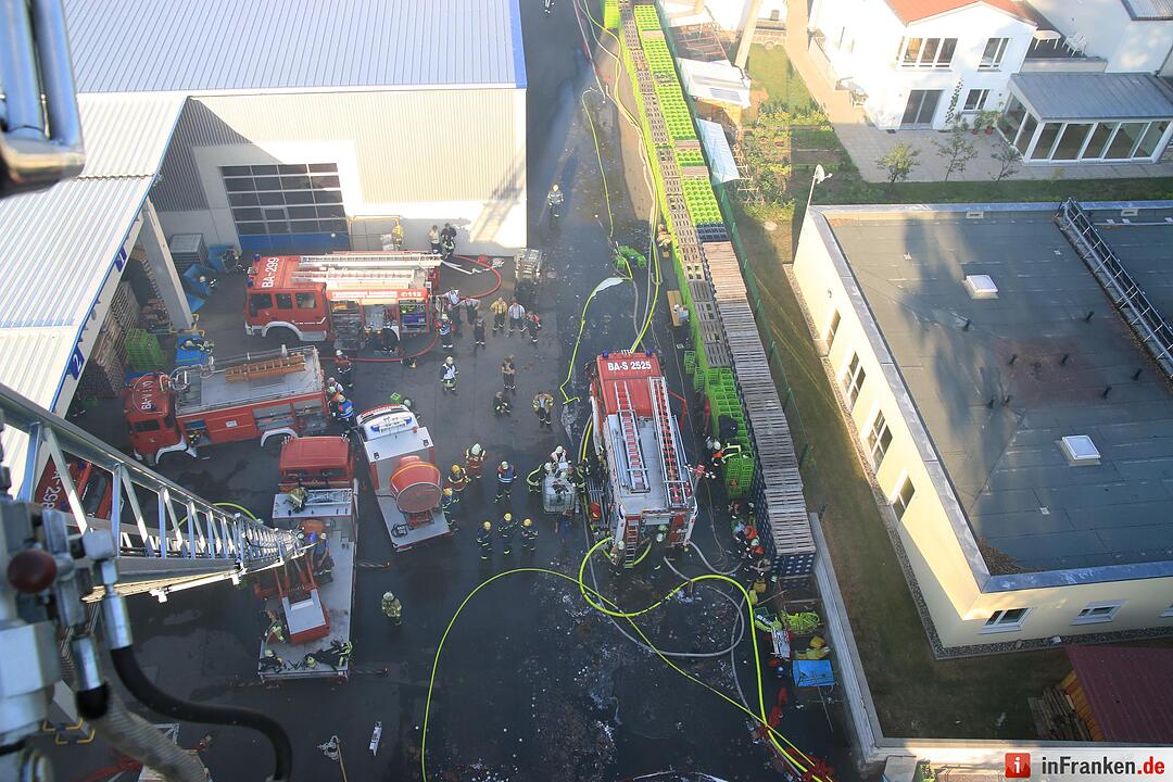 Brand bei der Brauerei Kaiserdom