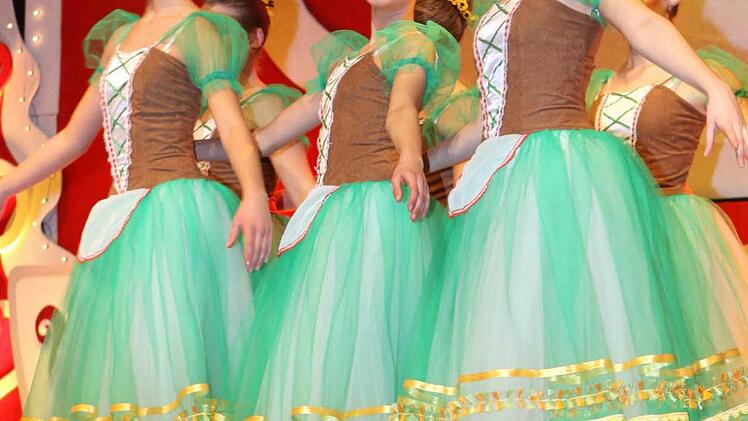Die Ballettschule Olga Engelmann war auch in diesem Jahr wieder mit zahlreichen Mitwirkenden vertreten.