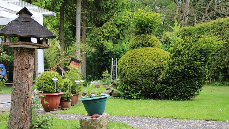 Eindrücke aus dem Garten von Susi Vorndran. Foto: Benedikt Borst