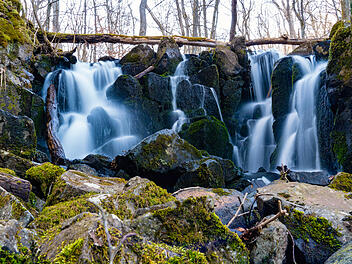 Teufelsm&uuml;hle - Wasserfall in der Rh&ouml;n
