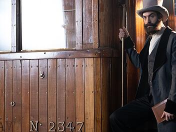 F&uuml;r seine Vision vom Orientexpress setzte Georges Nagelmackers (Horvath Szabolcs) viel aufs Spiel.