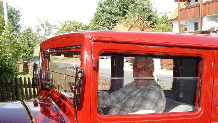 Kurt Knöttner hat es geschafft: Das Pracktstück ist fertig. Foto: privat