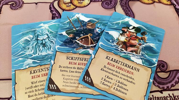 Pirate Tales im Test: Tolles Familienspiel mit Würfeln, Karten und Piraten