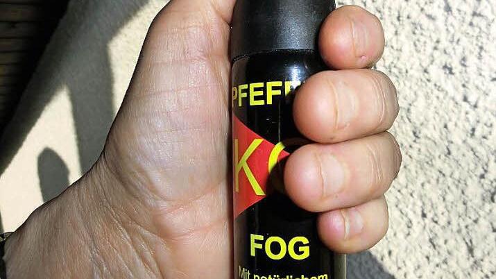 Verkaufsschlager Pfefferspray: Bis zu 600 Prozent mehr wird derzeit nachgefragt. Foto:Archiv