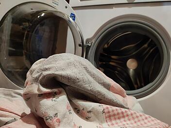 Der "Mount Washmore" ragt beinahe t&auml;glich vor uns M&uuml;ttern steil empor. Foto: Romy Denk