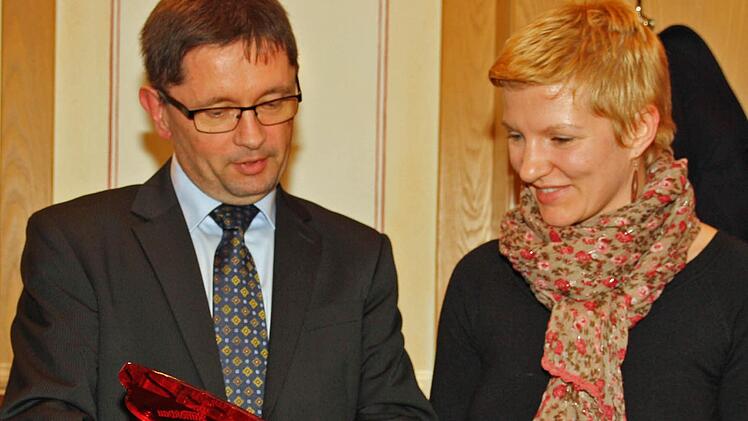 Für Silvia Hempfling war es eine Selbstverständlichkeit, dass sie Alois Harbauer zu Hilfe geeilt ist. Foto: Katrin Geyer