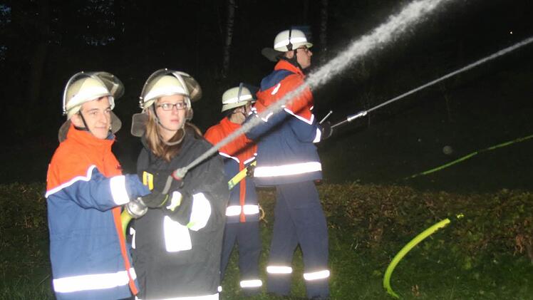 Übung in Witzmannsberg Foto: Michael Stelzner