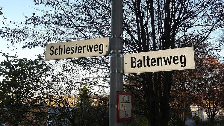 Schlesierweg und Baltenweg im Coburger HeimatringFoto: Jochen Berger