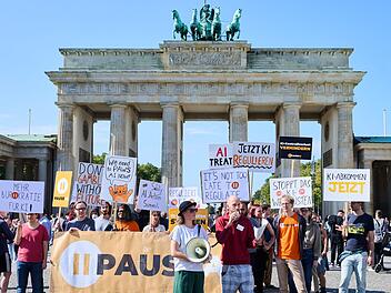 Demonstration in Berlin