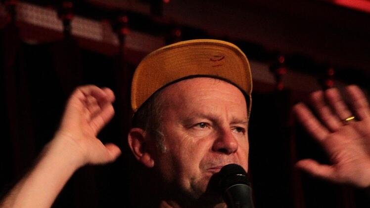 Willy Astor bei seinem Auftritt in Eggolsheim Fotos: Josef Hofbauer