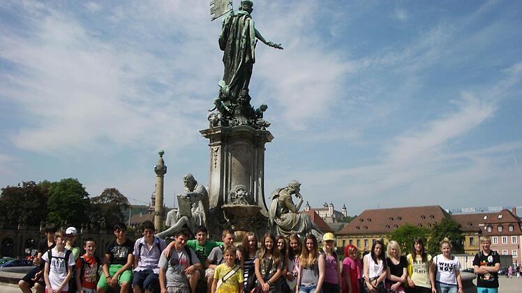 Ziel der diesjährigen Klassenfahrt war Würzburg, die Jugendlichen machten Bilder und schrieben einen Bericht. Foto: privat