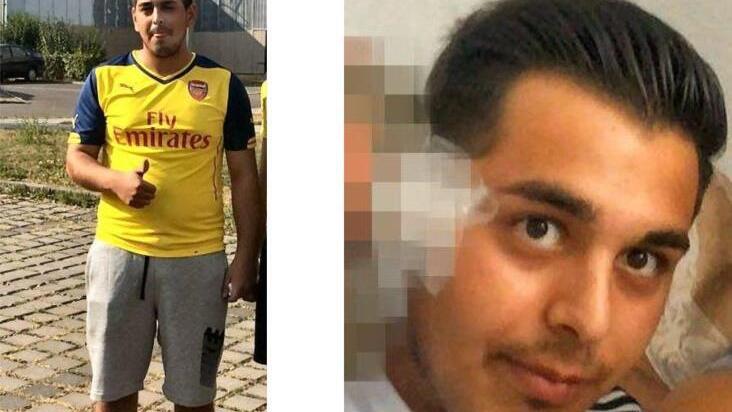 Die Polizei sucht in ganz Europa nach Mehmet C. Foto: Polizei Mittelfranken