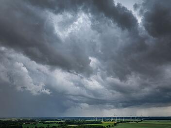 Gewitter &uuml;ber Norddeutschland