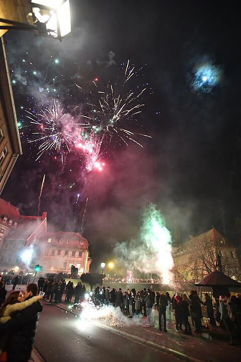 Silvester: Bamberg begrüßt 2018
