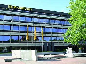 Die Zentrale der HUK-Coburg am Bahnhofsplatz. Foto: HUK-Coburg