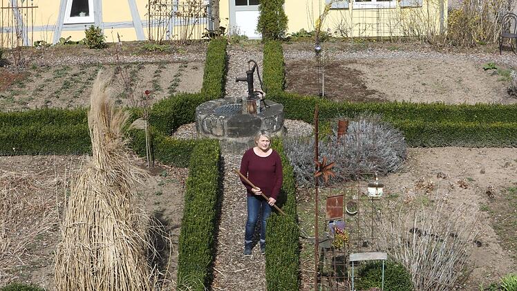 So sieht der Bauerngarten nach dem Winter aus ... Foto: Barbara Herbst