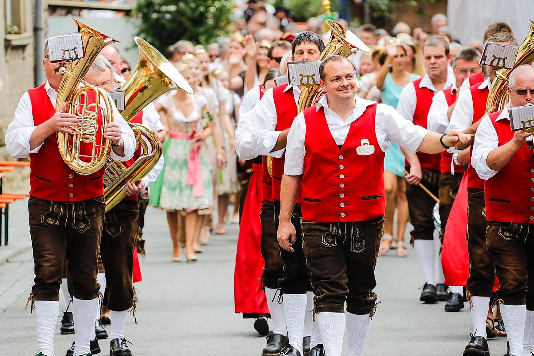 Weinfest-Eröffnung in Zeil am Main
