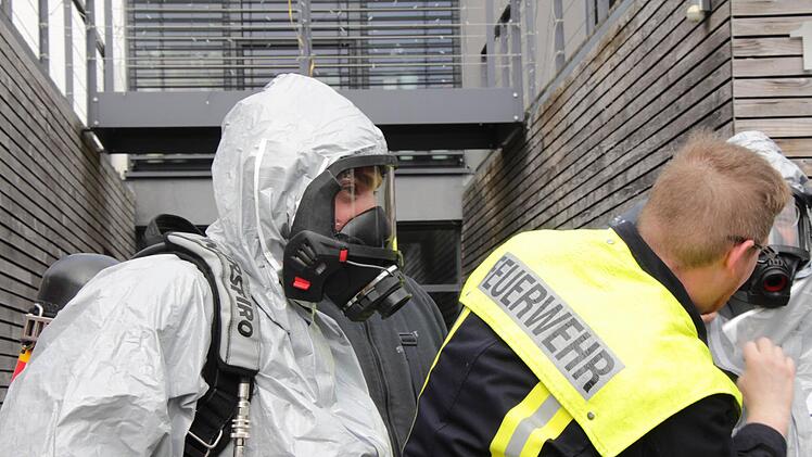 An der Uni Erlangen hat sich am Donnerstag ein Großeinsatz der Feuerwehr ereignet. Symbolfoto: Schwan/News5
